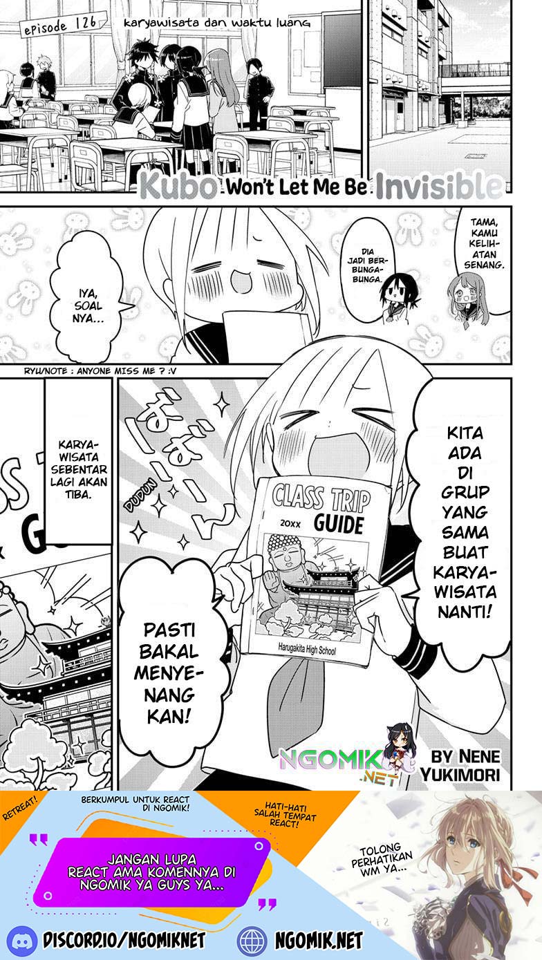 Kubo-san wa Boku (Mobu) wo Yurusanai chapter 126